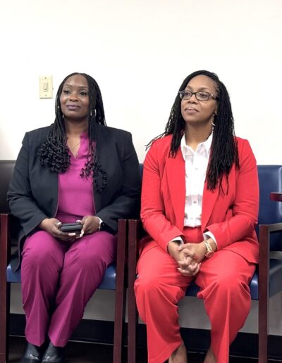 Chanae Clemons and Bianja Smith