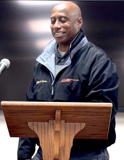 Chairman Jeff Turner speaking